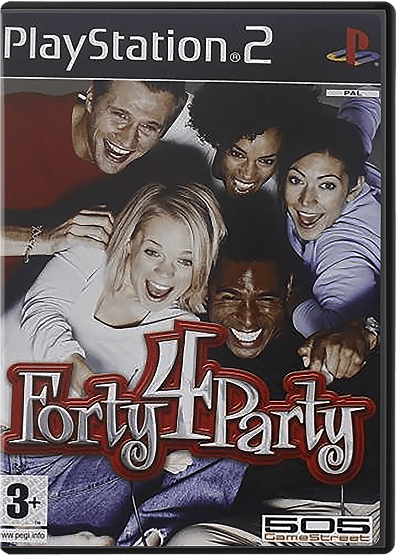 Forty 4 Party box art for Playstation 2